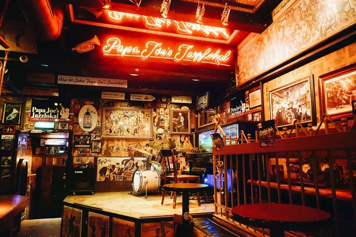 Papa Joe's Jazzlokal interior